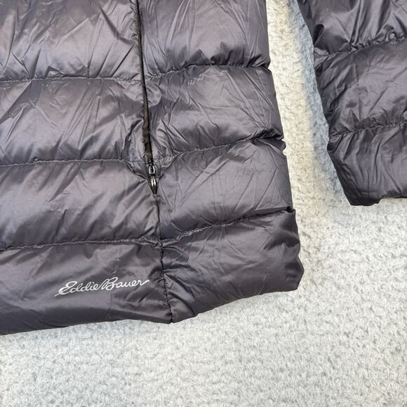 Eddie Bauer Puffer Jacket Women’s Plus Size 1X Black Down EB650 Hiking Outdoors - Picture 4 of 10